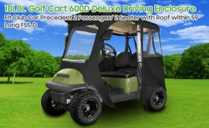 Stay Protected and Comfortable with Golf Cart Enclosures with Doors